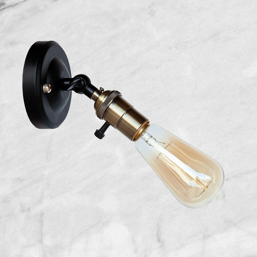 Бра кольору стара мідь "Industrial Retro" (52-WA1903)