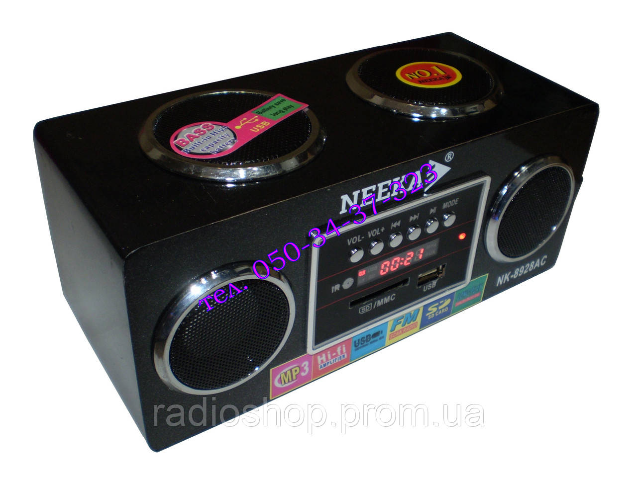 Радіоприймач колонка NEEKA NK-8928 AC