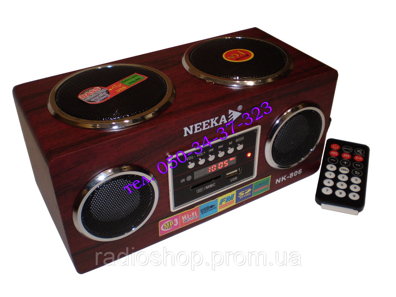 Радіоприймач Колонка NK-806 USB/SD MP3 PLAYER