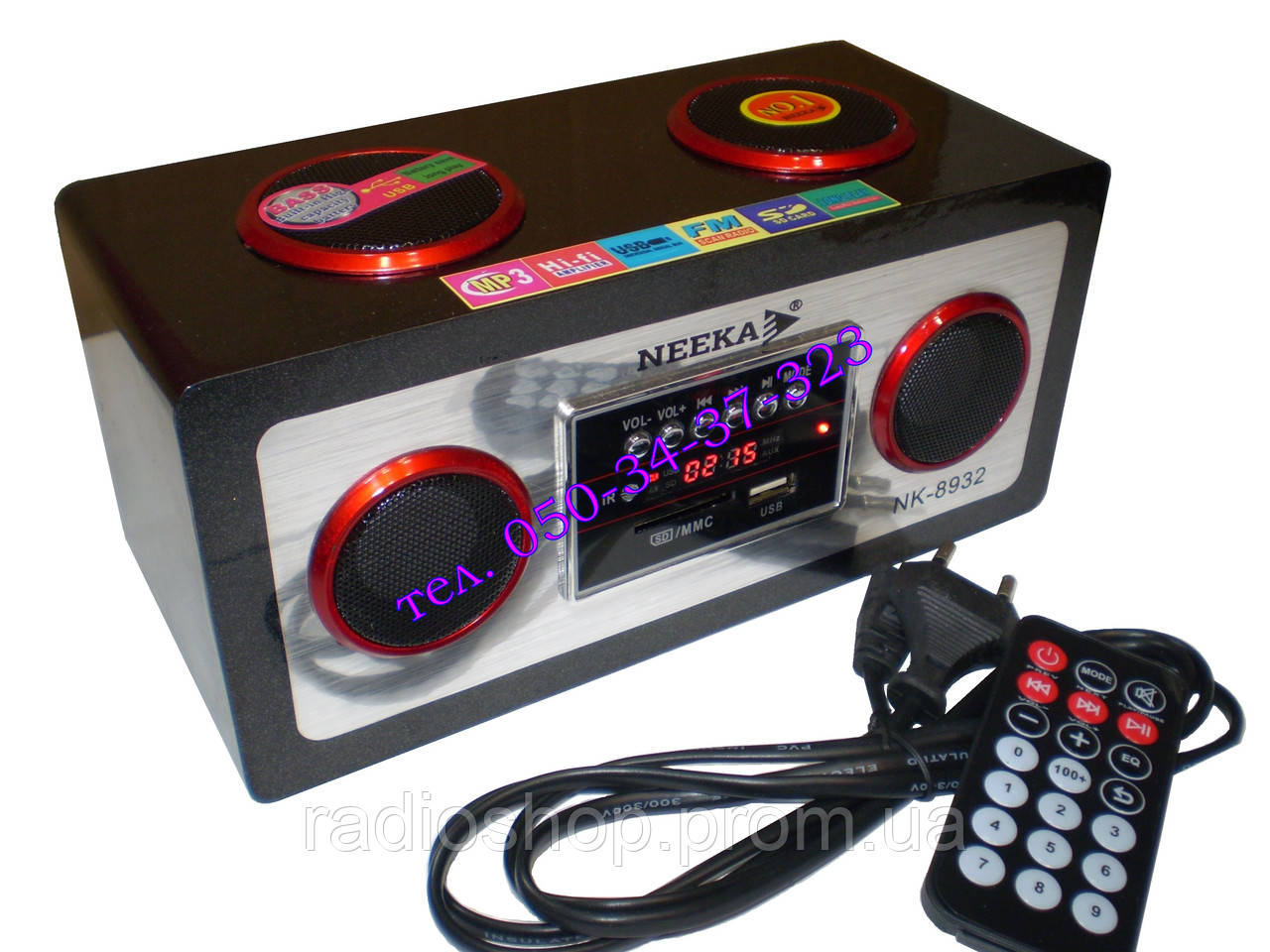 Радіоприймач колонка NEEKA NK-8932 AC