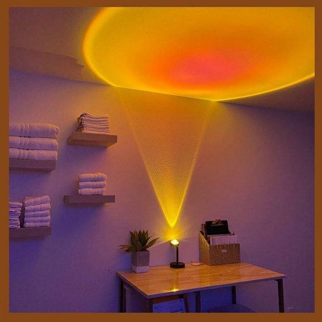 

Проекционные лампы TikTok для заката рассвета или Sunset Lamp с пультом
