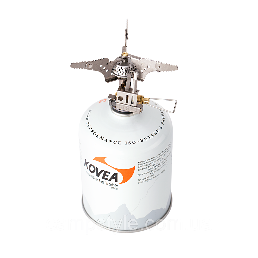 Титановий газовий пальник Kovea KB-0101 Camp-3 Titanium
