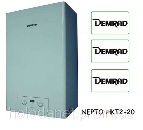 Котел газовий двоконтурний (настінний) Demrad Nepto HKT2-24 кВт (турбований), фото 1