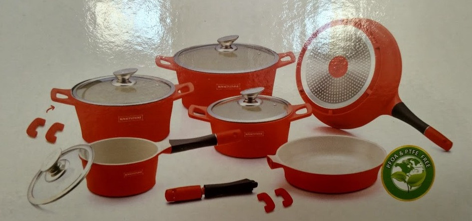 Набір посуду Royalty Line RL-ES1014CB 14 пр.