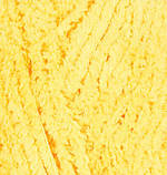 Alize SOFTY (Софті) № 187 лимонний (Пряжа плюшева, нитки для в'язання), фото 2