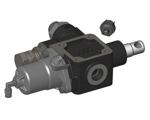 Гидравлический распределительный клапан для самосвалов OMFB MODULAR 150 PHEUMATIC с боковыми портами - фото 1 - id-p579831246