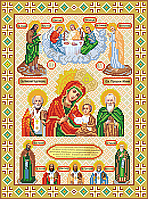 Схема для вишивки Божа матір Колочська