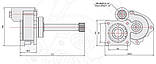 Коробка відбору потужності на Мерседес G3 UNIMOG, фото 2