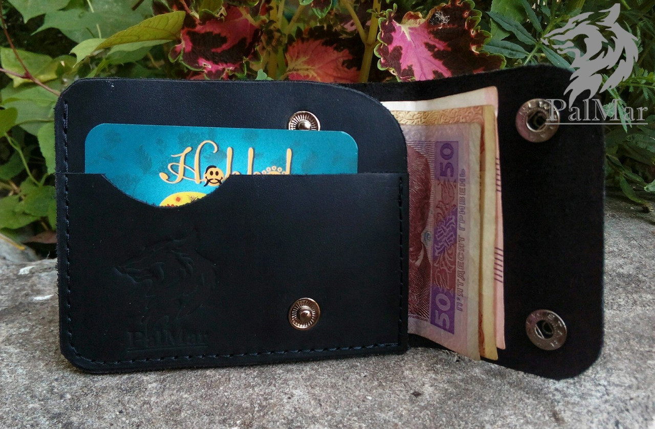 Гаманець гаманець "Міні2", натуральна шкіра, ручна робота