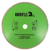 31-23001 UKRflex Диск алмазний 230*22,2мм Плитка (25/1)