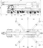 Телескопічний кран Hidrokon HK 180 40 T4, фото 6