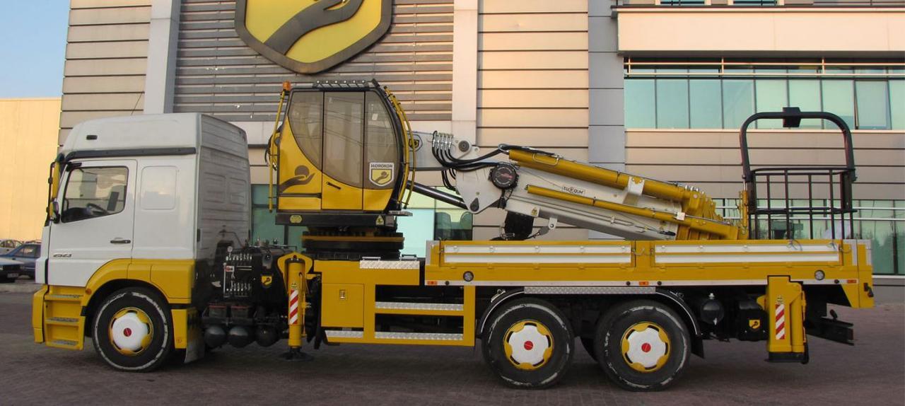 Гідравлічний автокран зі складною стрілою Hidrokon HK 90 L6, фото 1