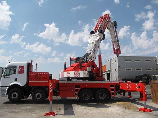 Гідравлічний автокран зі складною стрілою Hidrokon HK 165 K7+L5, фото 1