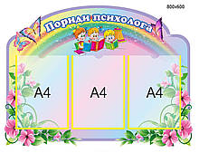 Стенд "Поради психолога"