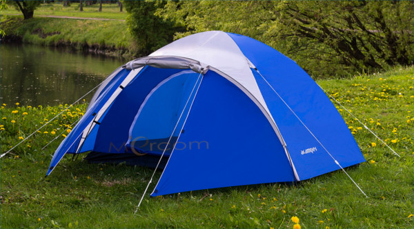 Палатка туристическая Acamper Acco 4 двухслойная проклеенные швы зеленая - фото 7 - id-p579893099