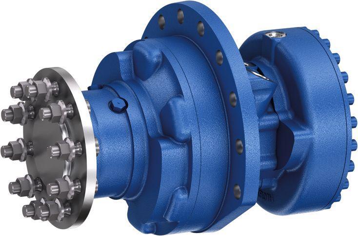 Радіально-поршневий двигун для приводів коліс Bosch Rexroth MCR-F, фото 1