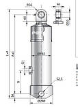 Гідроциліндр PENTA HF 169 фронтальний, фото 3