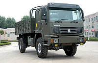 Грузовик SINOTRUK HOWO MILITARY CARGO TRUCK 4×4