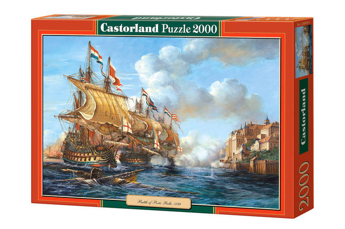 Пазли Битва за Порто Белло Castorland 2000 елементів, фото 1