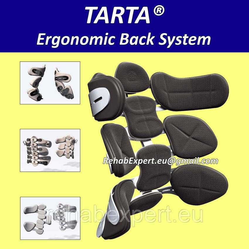 Ортез для корекції і підтримки спини TARTA Ergonomic Back System for Wheelchair