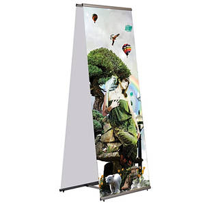 L-баннер Quick Banner Double Sided