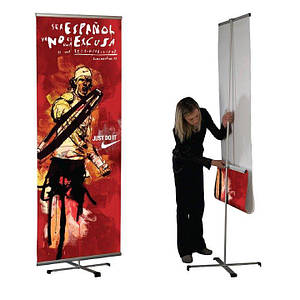 Баннерний стенд Cross Single Banner