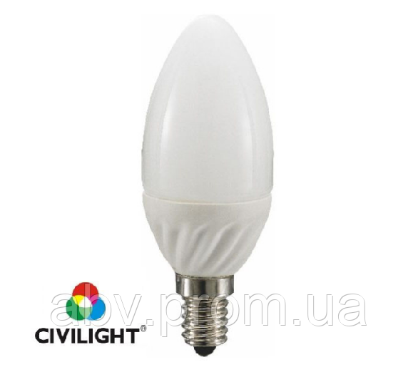 Світлодіодна лампа C37 WF30T4 ceramic, фото 1