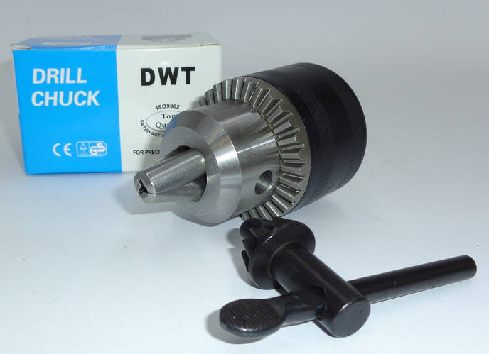 Патрон сверлильный 3-16 мм конус B18 для дрели и станках под ключ, цена ...