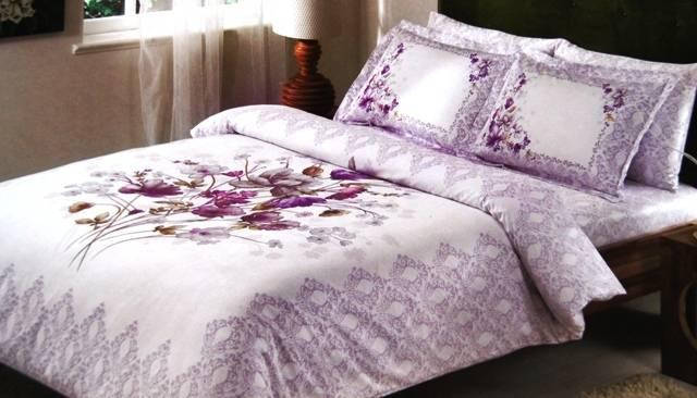 TAC DELUX SATEN CAROL-LILA євро, фото 1