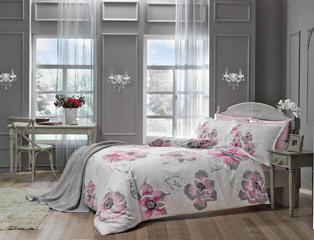 TAC DELUX SATEN Peony сімейний (2 підковдри), фото 1