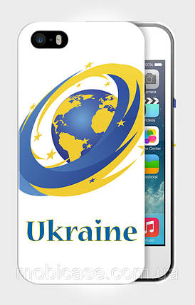 Чохол для iPhone 4/4s"UKRAINE IN EU 3", фото 1