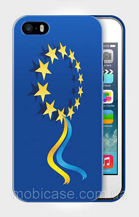 Чохол для iPhone 4/4s"UKRAINE IN EU 4", фото 1