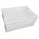 РУШНИК ВАФЕЛЬНИЙ 100% Х/Б, 45х70 см, 220 г/м2, фото 4