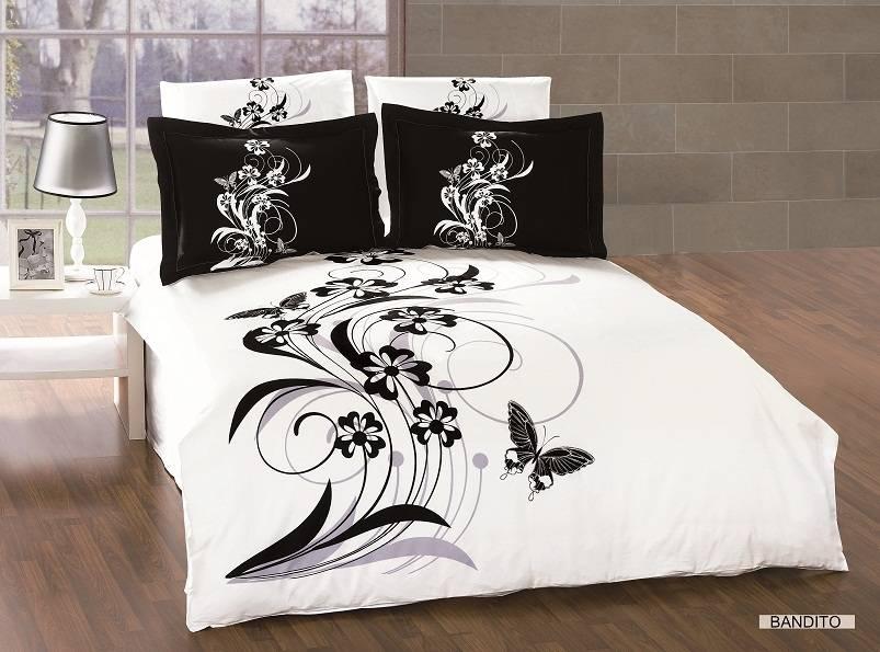Комплект постільної білизни ARYA сатин-люкс Bandito двоспальний - євро