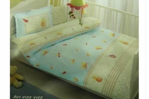 КПБ TAC bebi ARI VIZZ VIZZ дитяче блакитний