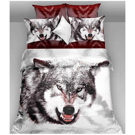 КПБ ARYA Сатин Siberian Wolf євро, фото 1