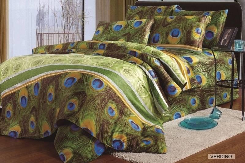 КПБ ARYA Tencel Verdino євро - 4 наволочки