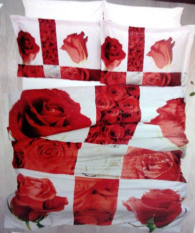 Комплект постільної білизни Halley 3D Ranforce 1, фото 1