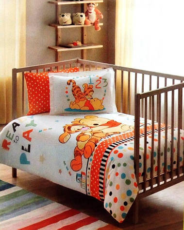 Постільна білизна TAC BABY WINNIE PLAY полуторний, фото 1