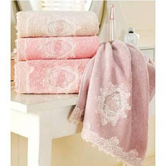 Рушник Soft Cotton Destan 50*100 50*100, pudra/Пудра