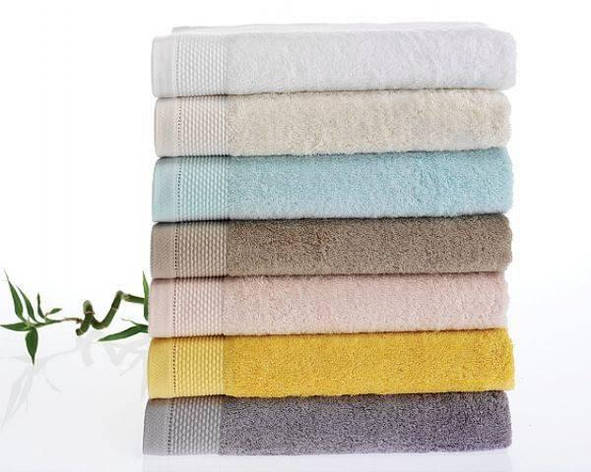 Рушник Soft Cotton BAMBU 50*100 Білий 50x100, фото 1