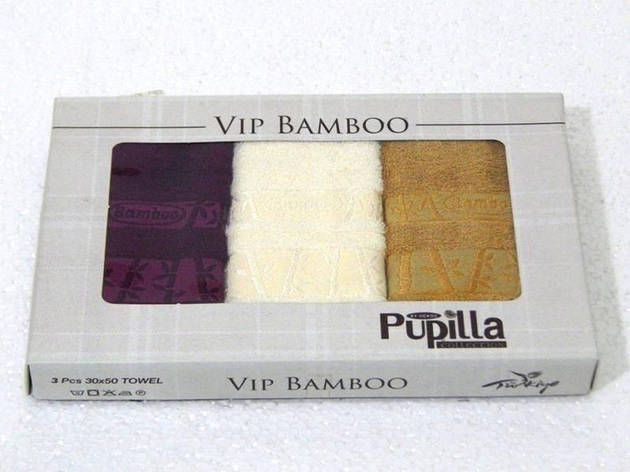 Серветки Pupilla bamboo 30*50 бамбук 30*50, 1, фото 1