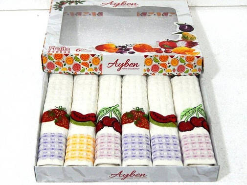 Серветки Ayben LUX фрукти 45*70, фото 1