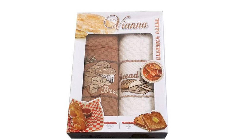 Серветки махрові Vianna 40x60 2 штуки 40*60, 1, фото 1