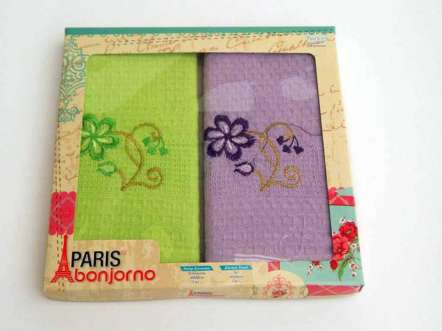 Серветки вафельні Paris Bonjorno 40*60 40*60, 1, фото 1
