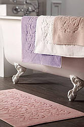 Килимок для ніг Tivolyo Home Baroc 50x90 50*90, Молочний