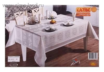 Скатертина Verolli Cazibe set Пудра 160x220, фото 1