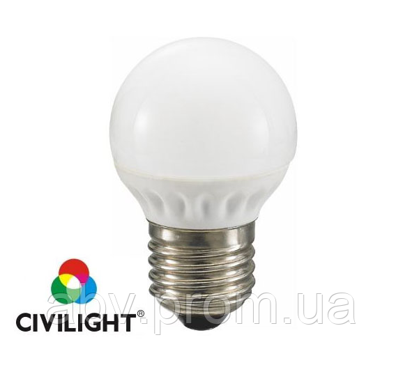 Світлодіодна лампа G45 WF35T5 ceramic, фото 1