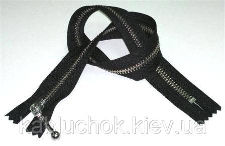 Блискавка метал 5- 1 бігунок, фото 1