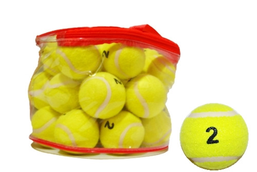 М'яч для великого тенісу, 2й сорт. У пакеті, 24 шт.